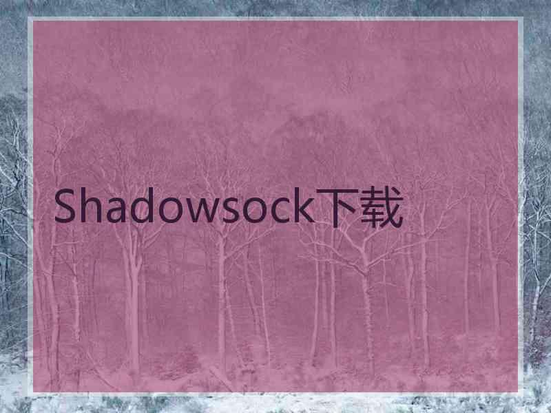 Shadowsock下载